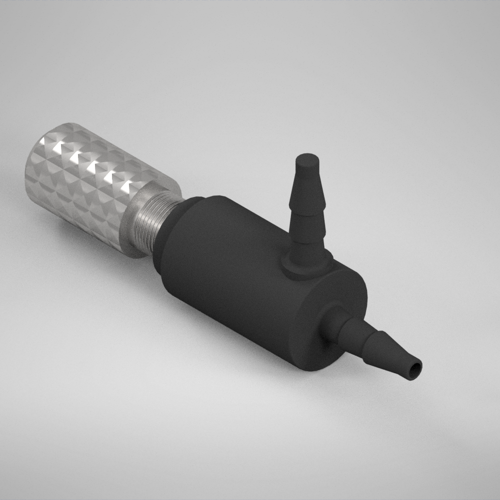 Plastic Needle Valves On Air Logic