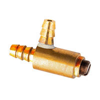 1/8 Inch (in) Tubing Inside Diameter (ID), Barbed Connection Type, B85 Barb Metal Needle Valve (F282230B85) - 2