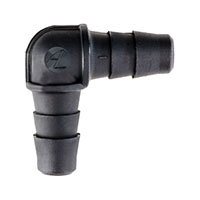 85 Barb, Black, Elbow Static Fitting (F314485) - 2