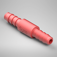 0.051 Inch (in) Nominal Orifice Size, 5 Micrometer (µm) Filter Size, 1/8 Inch (in) Tubing Inside Diameter (ID) Filtered Orifice (F9505051B85)