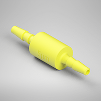 0.101 Inch (in) Nominal Orifice Size, 5 Micrometer (µm) Filter Size, 1/16 Inch (in) Tubing Inside Diameter (ID) Filtered Orifice (F9505101B80)