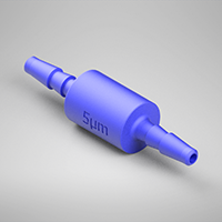 0.201 Inch (in) Nominal Orifice Size, 5 Micrometer (µm) Filter Size, 1/16 Inch (in) Tubing Inside Diameter (ID) Filtered Orifice (F9505201B80)