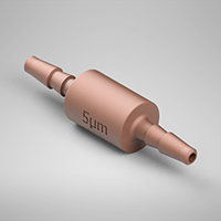 0.251 Inch (in) Nominal Orifice Size, 5 Micrometer (µm) Filter Size, 1/16 Inch (in) Tubing Inside Diameter (ID) Filtered Orifice (F9505251B80)