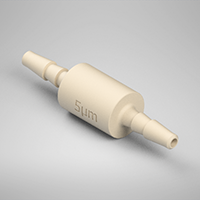 0.301 Inch (in) Nominal Orifice Size, 5 Micrometer (µm) Filter Size, 1/16 Inch (in) Tubing Inside Diameter (ID) Filtered Orifice (F9505301B80)