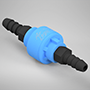 43 Micrometer (µm) Filter Size B85 Barb Threaded In-line Air Filter (F97043B85)