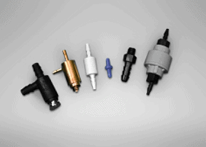 6 different sizes and colored flow controls