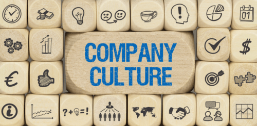 Company Culture / Wurfel Mit Symbole